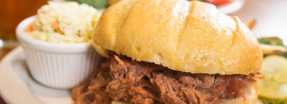 Adam's Pulled Pork Sandwich Adam's Pulled Pork Sandwich