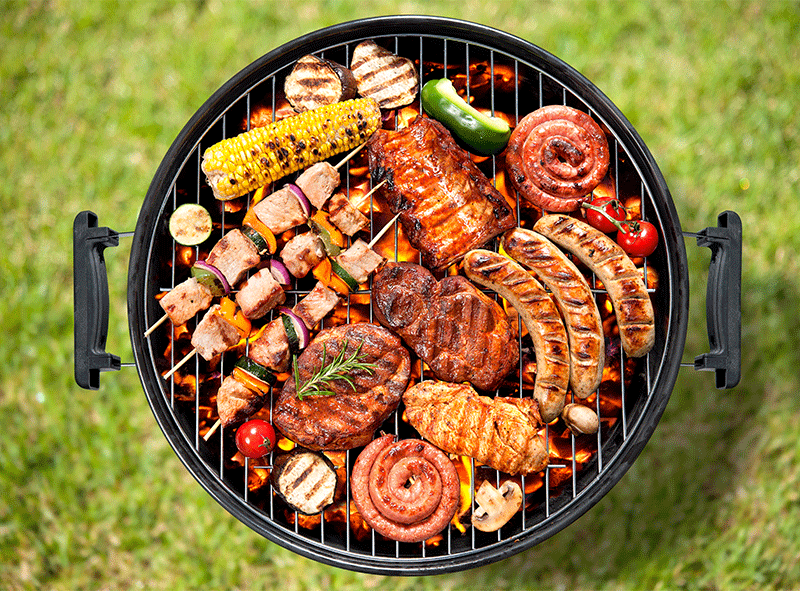 backyard BBQ tips - small grill
