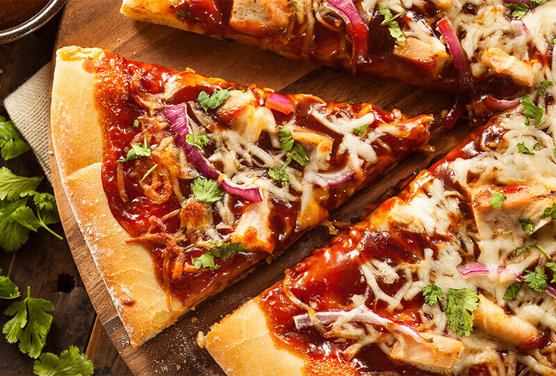 repurpose BBQ leftovers pizza